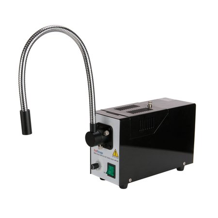 AMSCOPE 150W Fiber Optic Single Gooseneck Illuminator for Stereo Microscopes HL250-BS